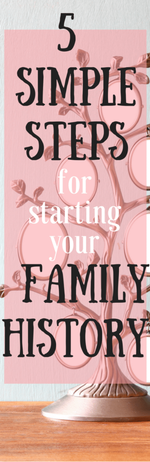 How To Start Your Family History 2024 - Clarks Condensed