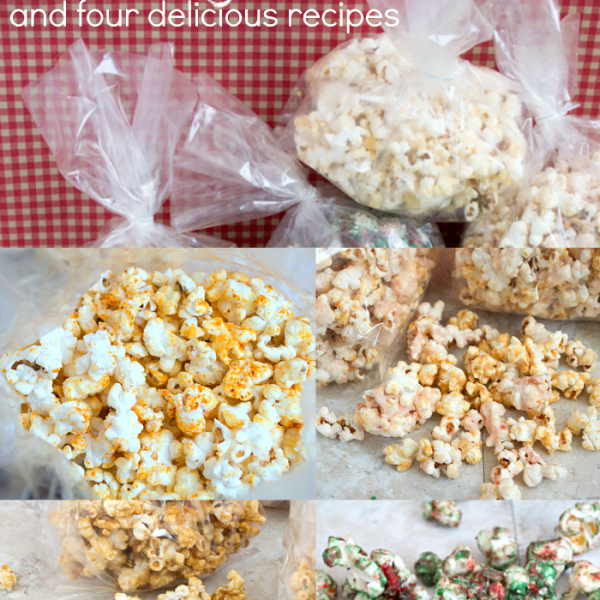 Four Gourmet Popcorn Recipes