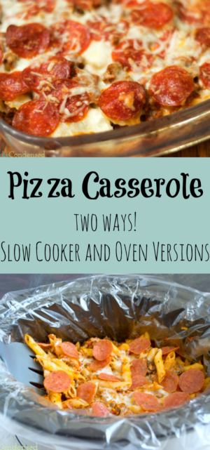 Pizza Casserole Recipe