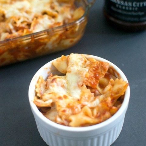 BBQ Chicken Casserole