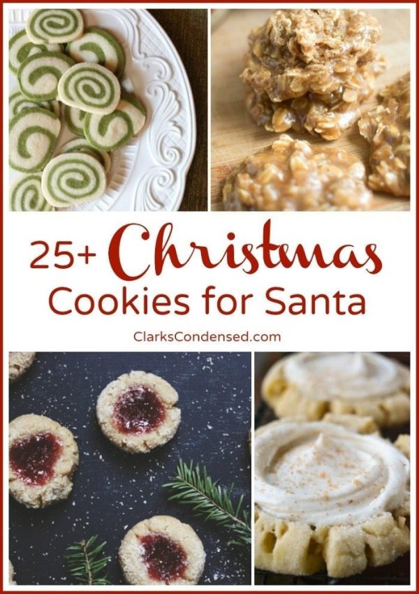 25+ Recipes for Christmas Cookies for Santa