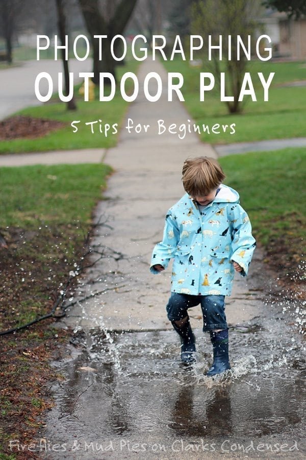 Photographing Outdoor Play