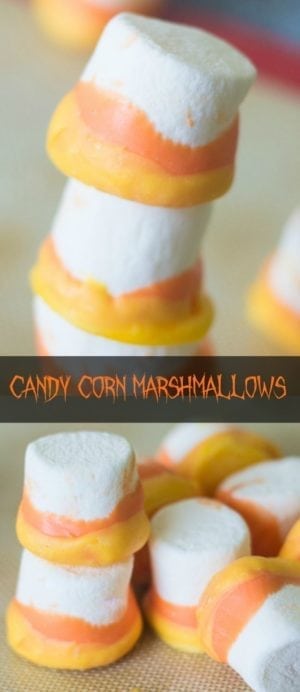 Candy Corn Marshmallows