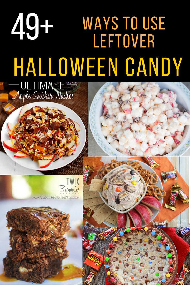 49+ Ways to Use Halloween Candy Leftovers