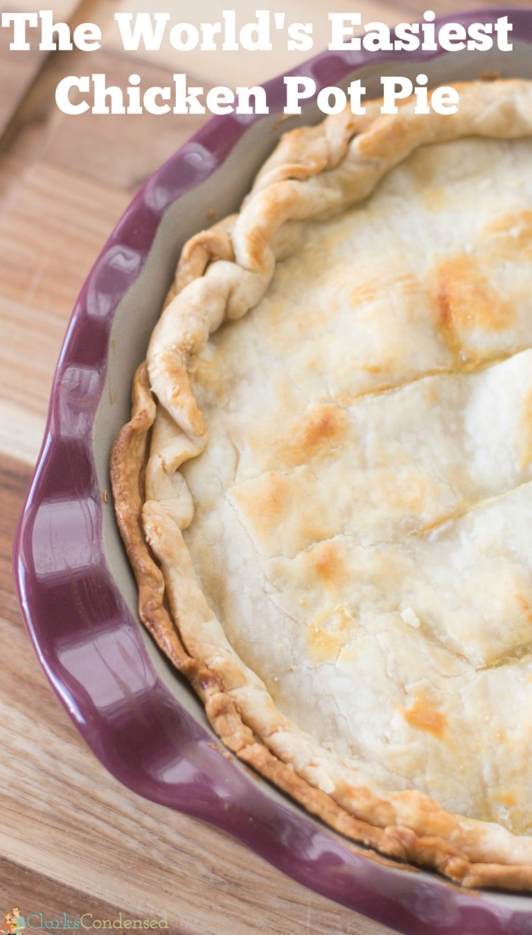 The Easiest Chicken Pot Pie Recipe