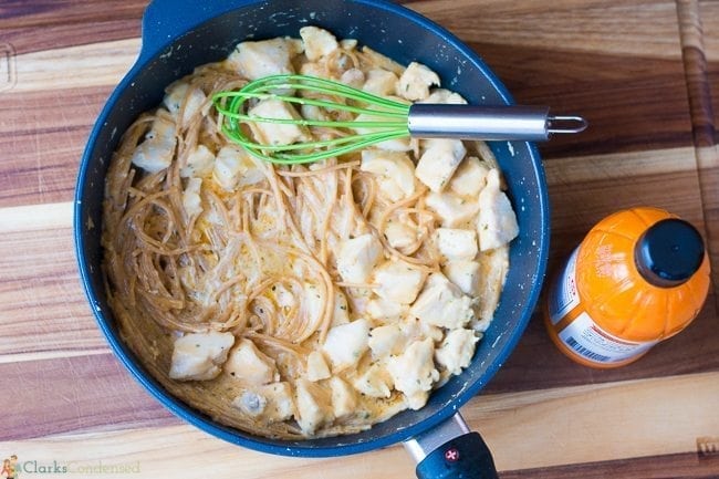 One Pot Buffalo Chicken Alfredo Recipe