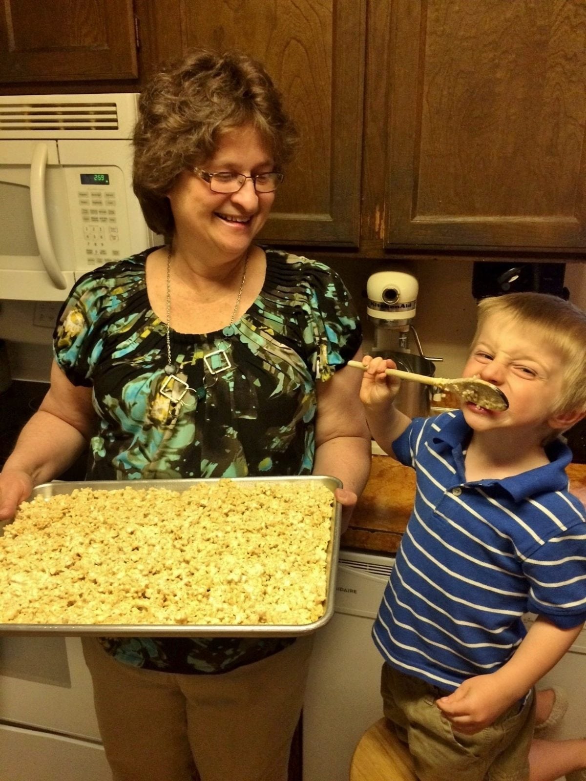 Jack Rice Krispies with Grammy