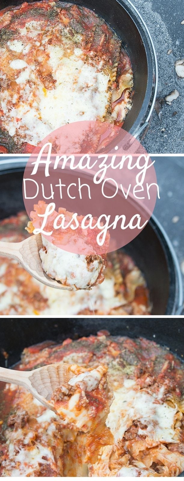 Dutch Oven Lasagna - Dutch Oven Daddy - Cast Iron Living