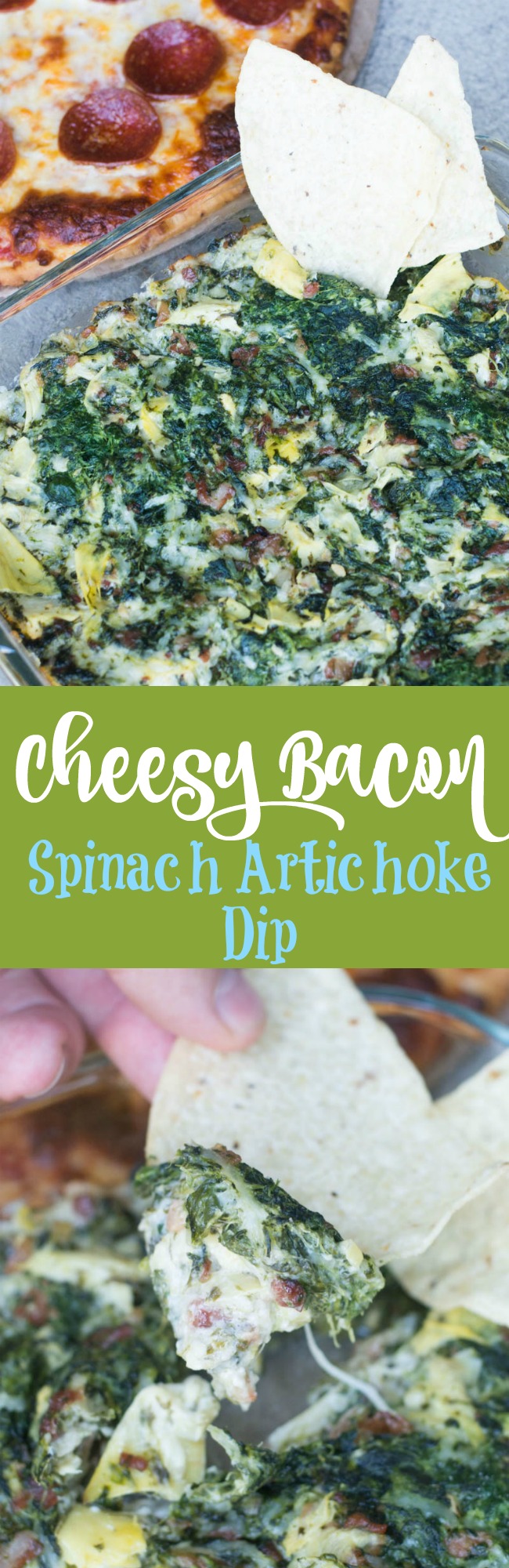 Cheesy Bacon Spinach Artichoke Dip Recipe Clarks Condensed