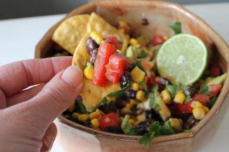 Easy Black Bean And Corn Salsa   IMG 4093 770x513 