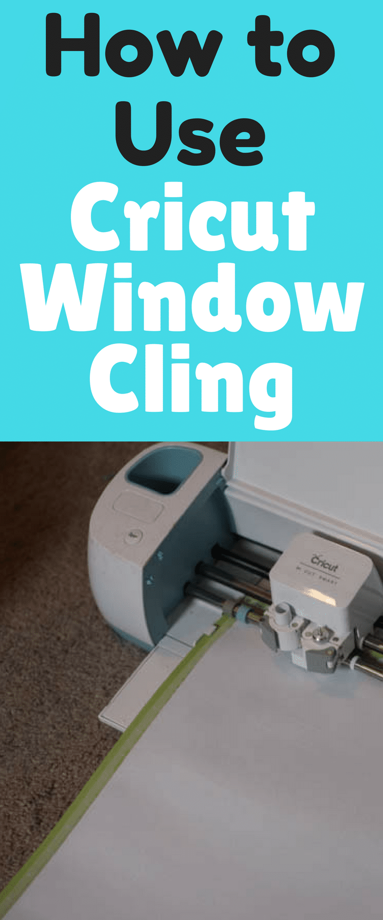 Tips and Tricks for Working with Window Cling on a Cricut - The
