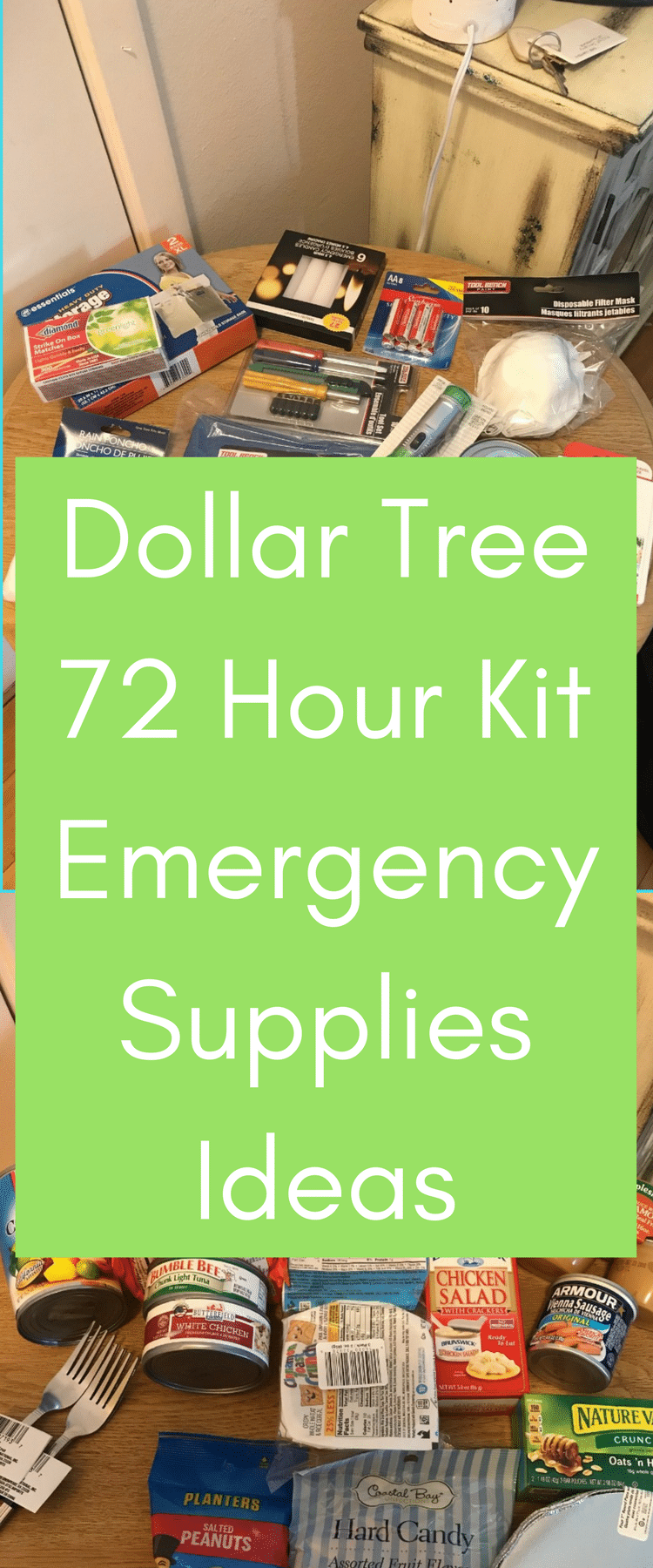 $20 Dollar Tree Survival Kit - 7 Day Survival Challenge - The Build 