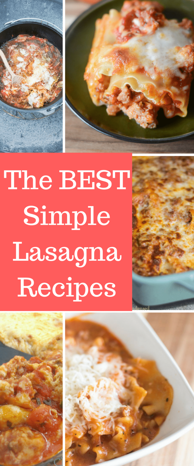 Easy Lasagna Recipes - Clarks Condensed