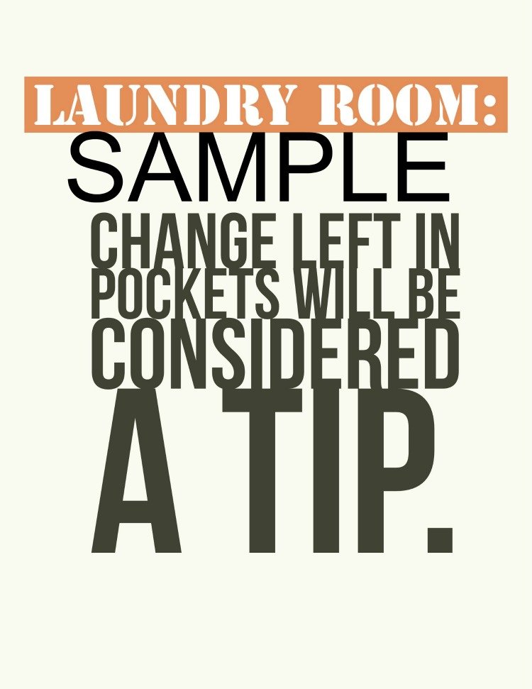 10 FREE Printable Laundry Signs - Perfect for the Laundry Room 2024 ...