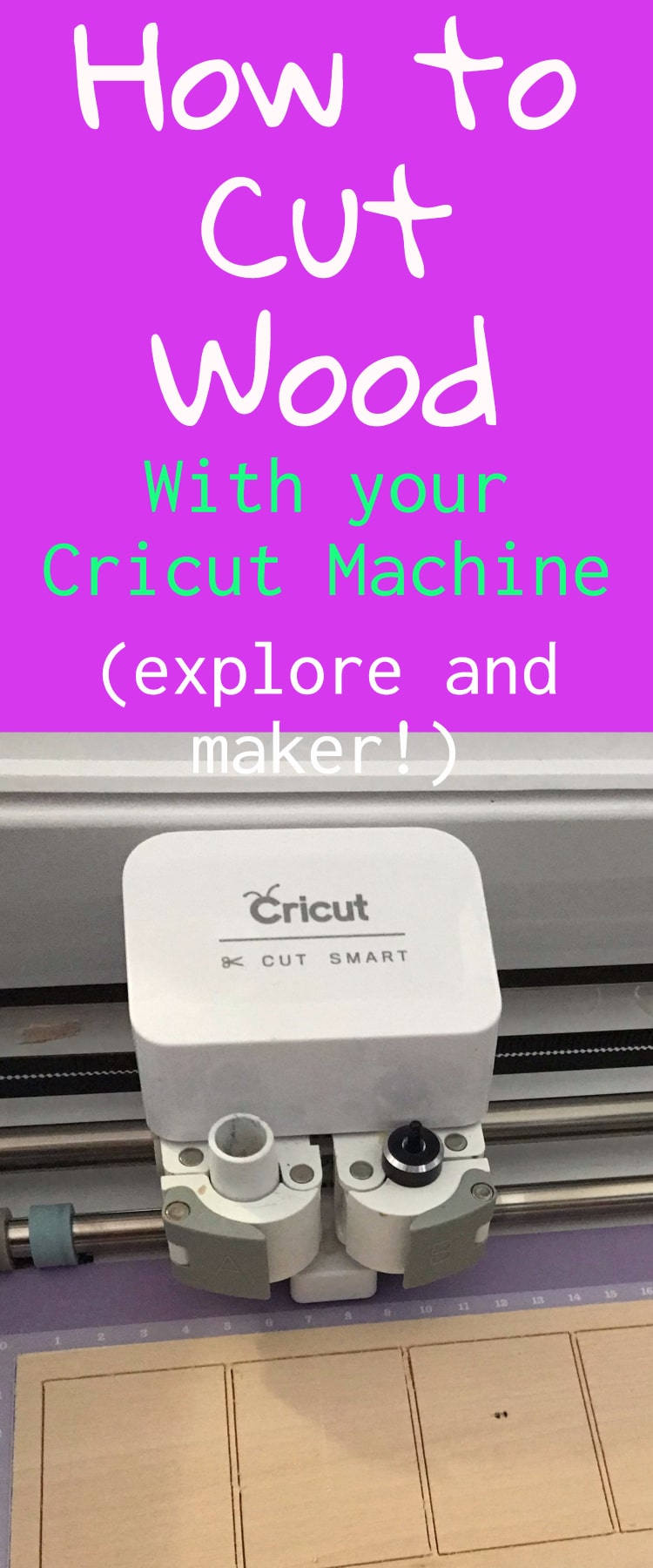 How to cut basswood with a Cricut Maker - Weekend Craft