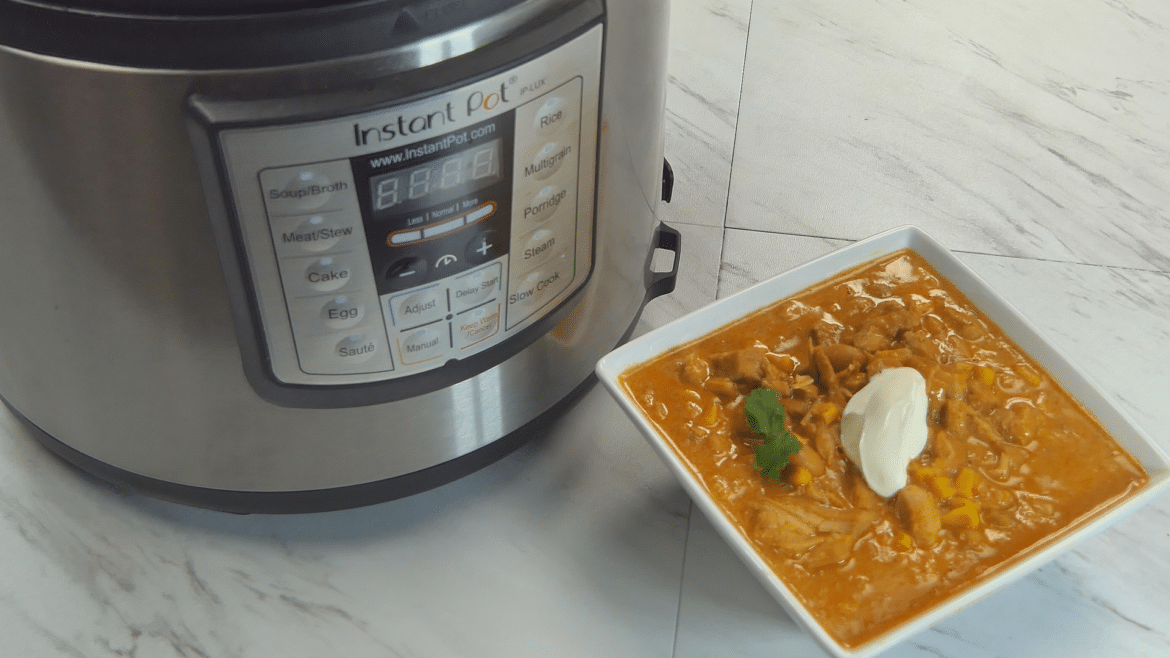 Pressure Cooker Enchiladas Soup (INSTANT POT)