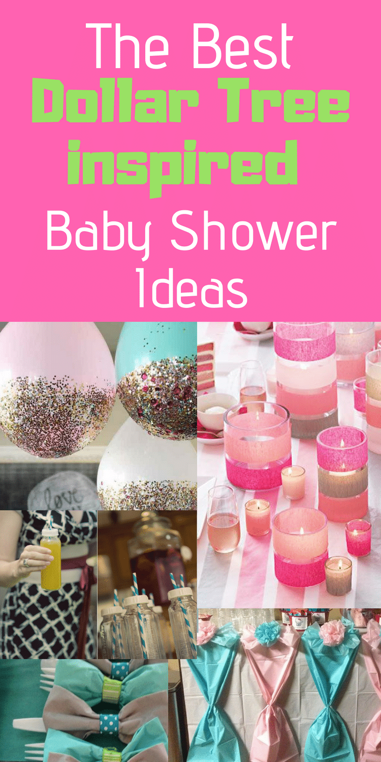 The Best Dollar Tree Baby Shower Ideas - Clarks Condensed