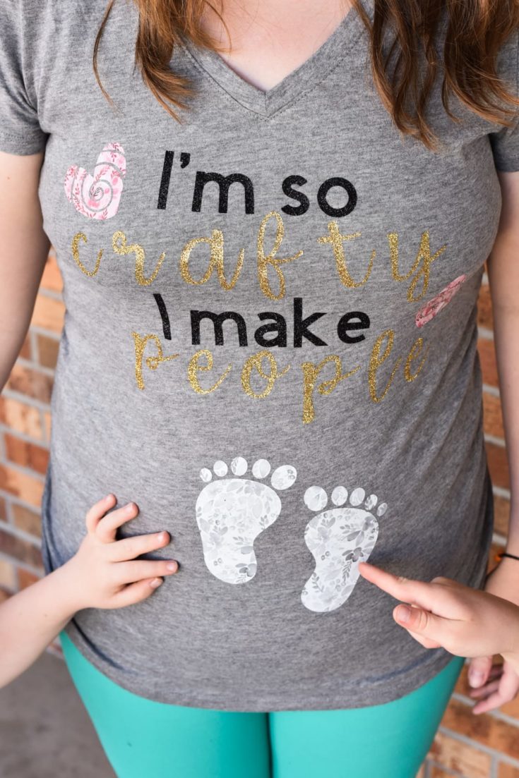 pregnancy countdown shirt