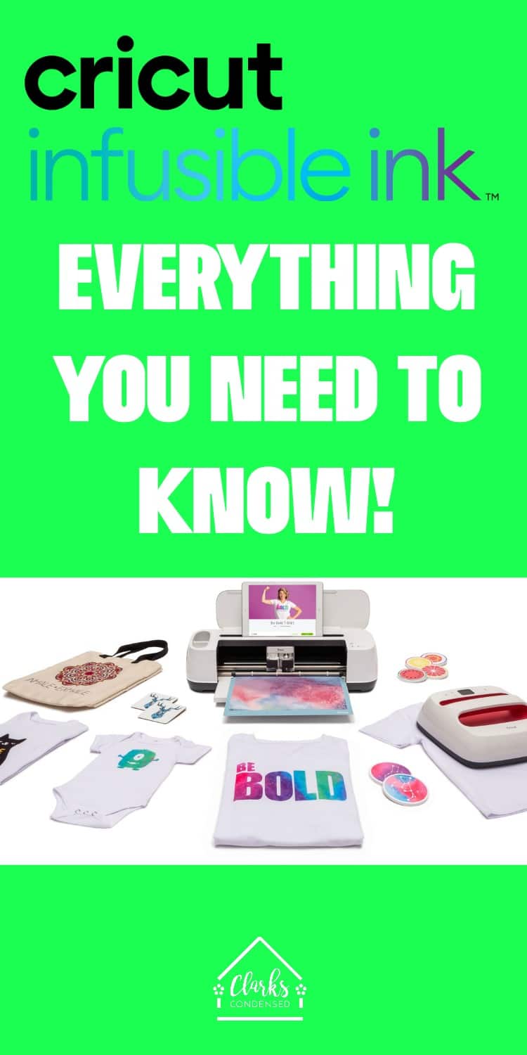 Everything You Need To Know To Use Cricut Infusible Ink