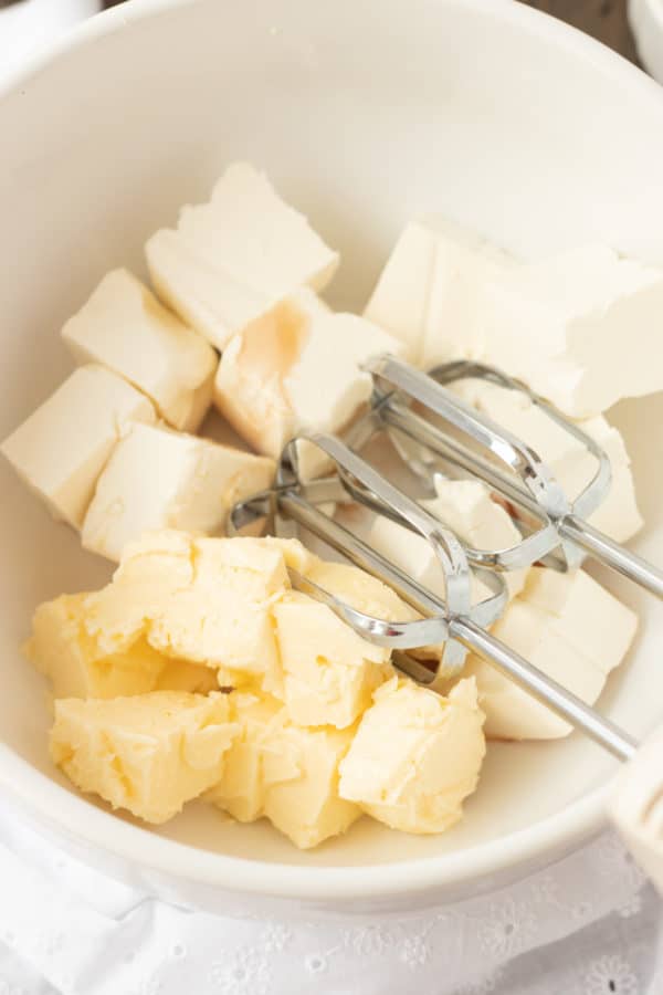 mixing butter