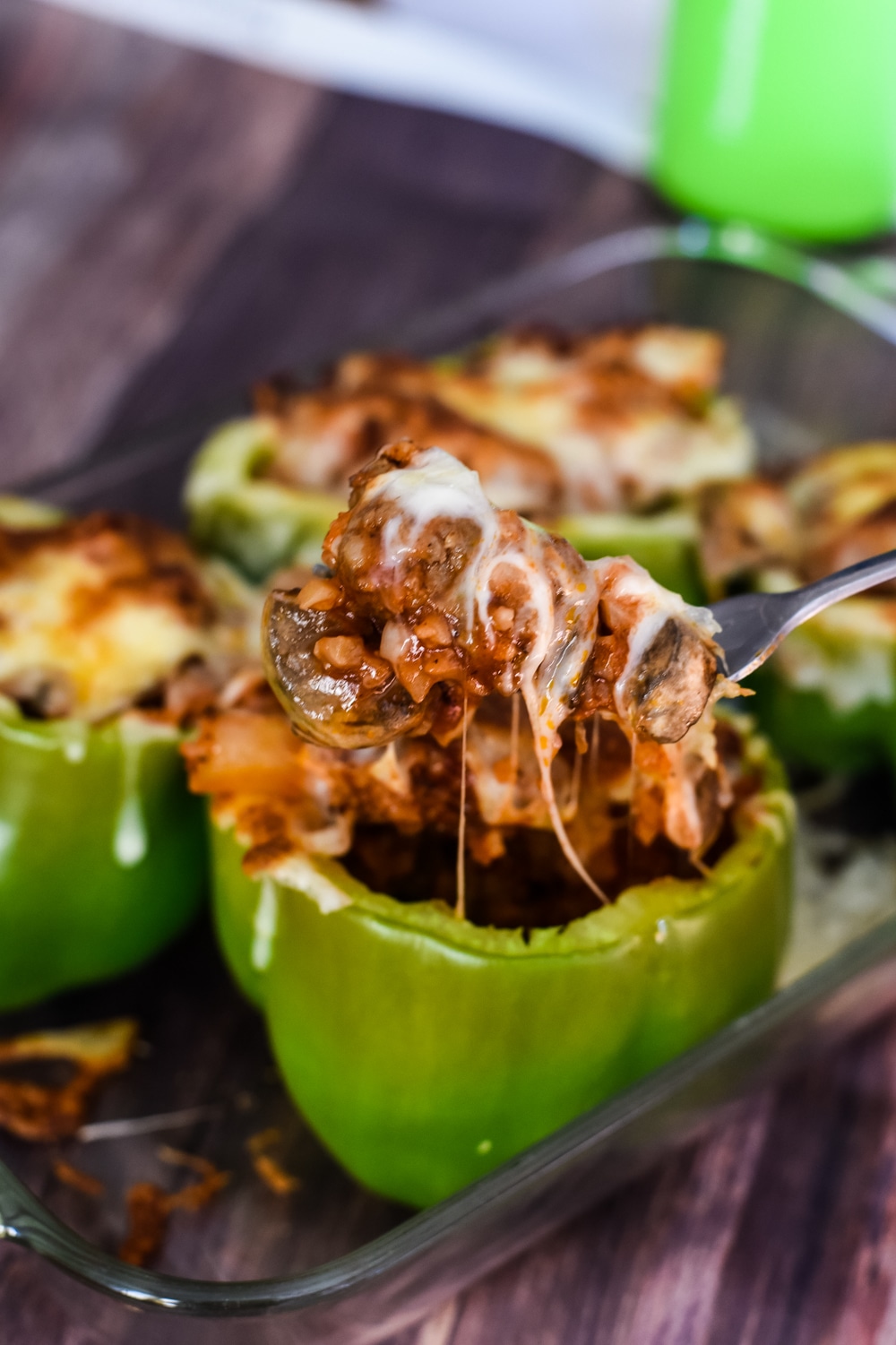 Easy Italian Stuffed Peppers with Low Carb Options