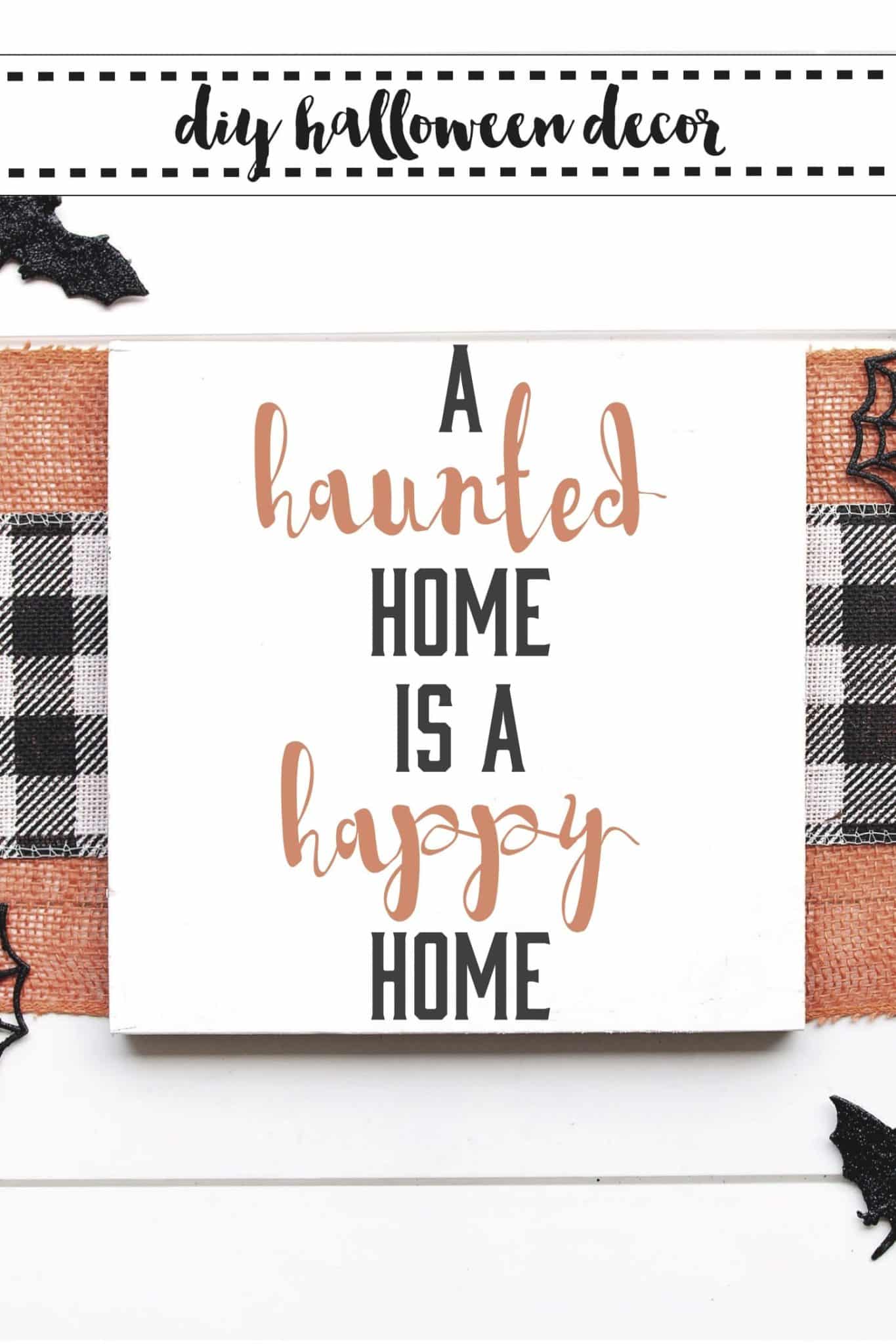 DIY Halloween Sign – FREE SVG File