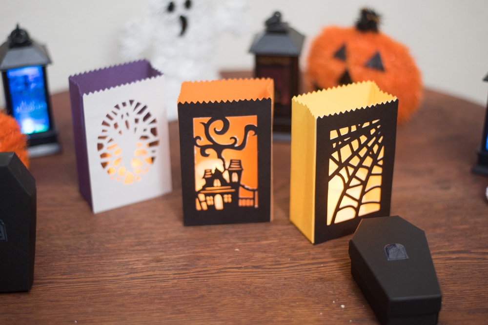 Halloween DIY luminaries