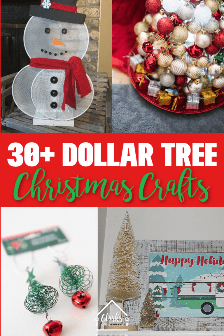 30+ DIY Dollar Tree Christmas Decor, Crafts and More 2024 - Clarks ...