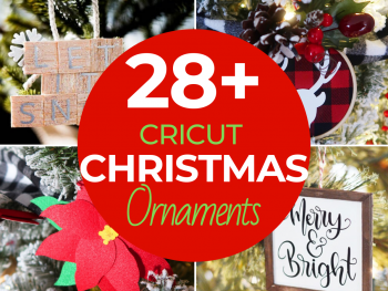 30+ Easy Cricut Christmas Ornament Ideas 2024 - Clarks Condensed