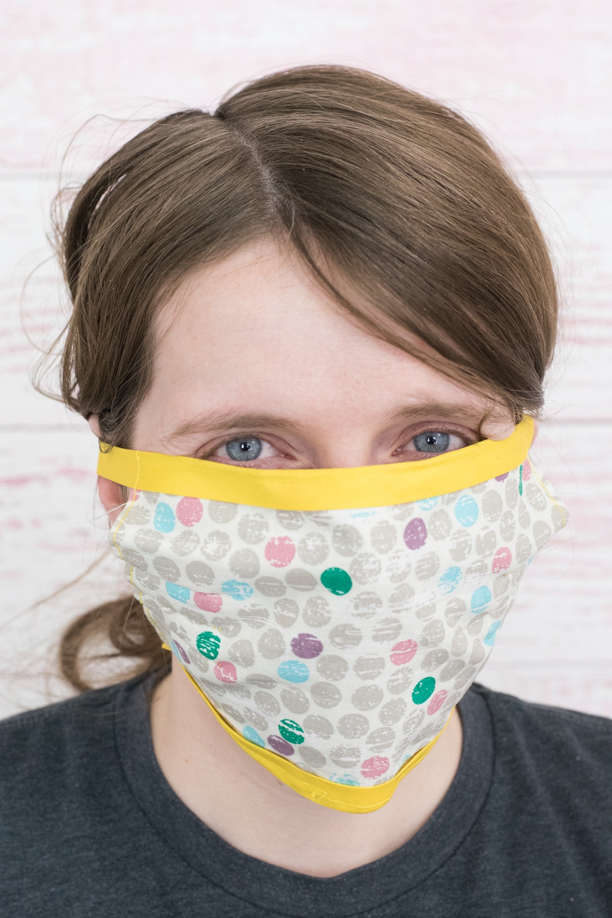 Easy DIY Face Mask With Ties Bias Tape Or Ribbon Clarks Condensed