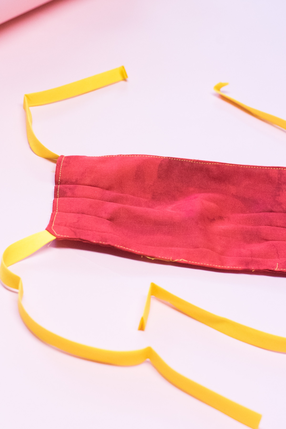 Easy DIY Face Mask With Ties Bias Tape Or Ribbon Clarks Condensed