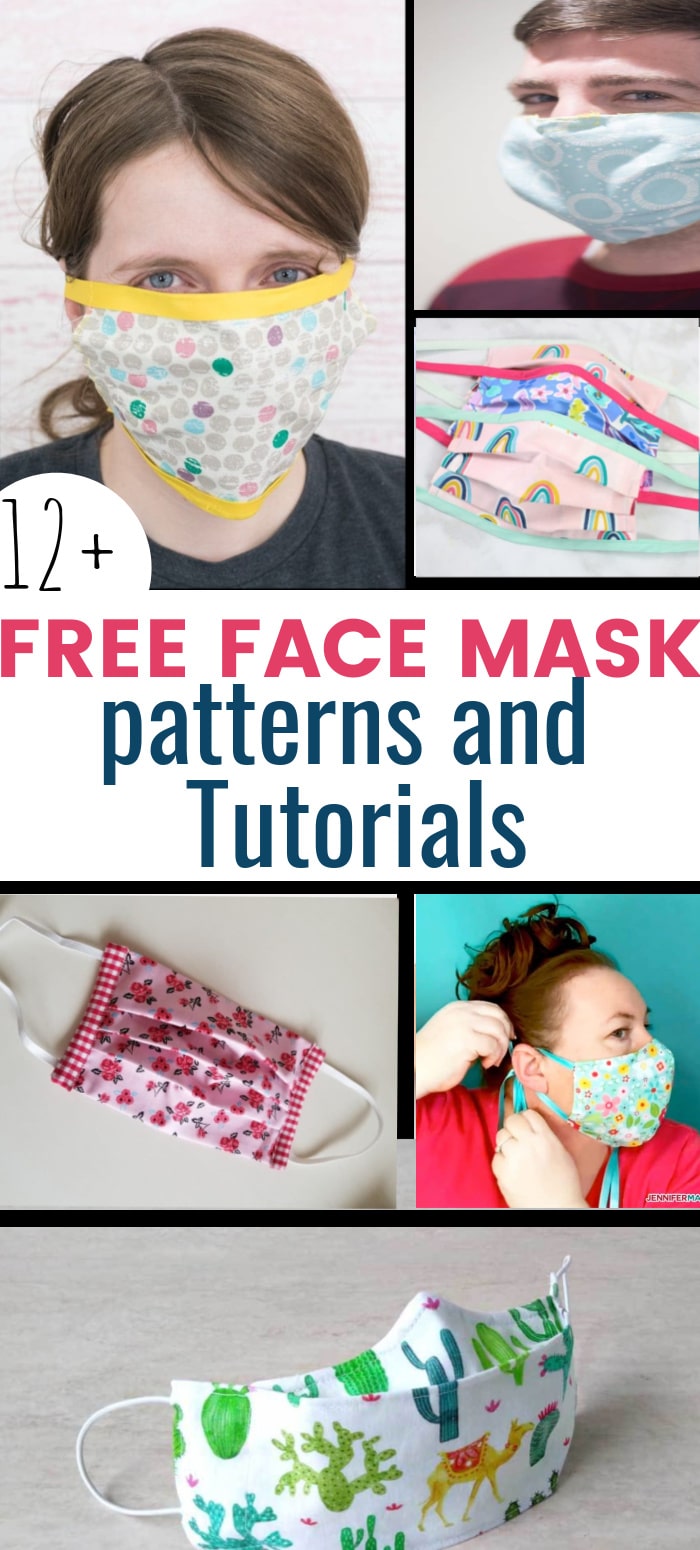 The 12+ Best Free Face Mask Patterns and Tutorials