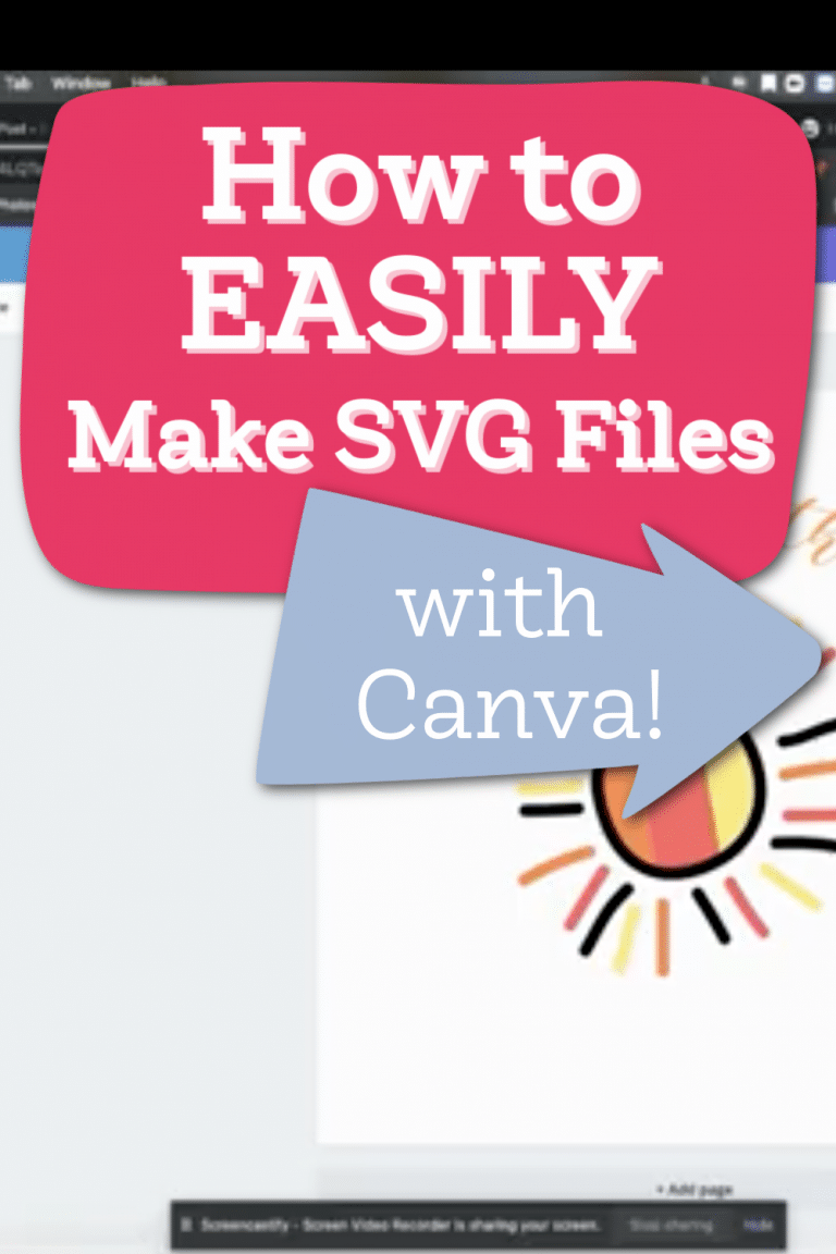 How to Make SVG Files in Canva for Cricut - Clarks Condensed