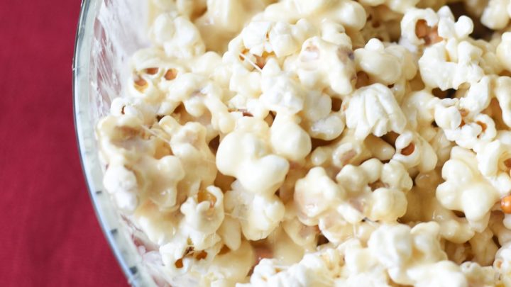 caramel popcorn homemade