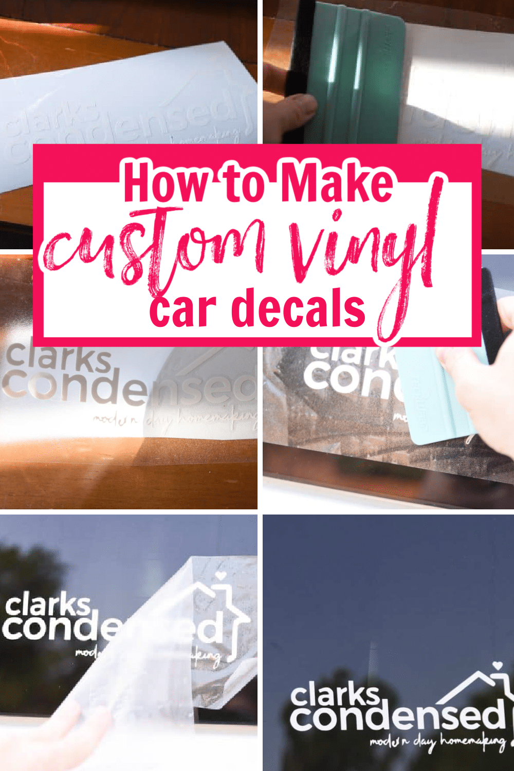 How To Cut Vinyl On a Cricut and Make Decals
