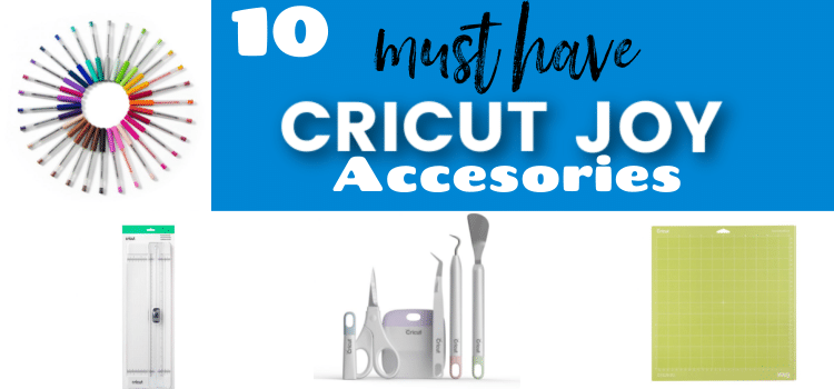 Cricut Joy cutting machine + 8 accessories