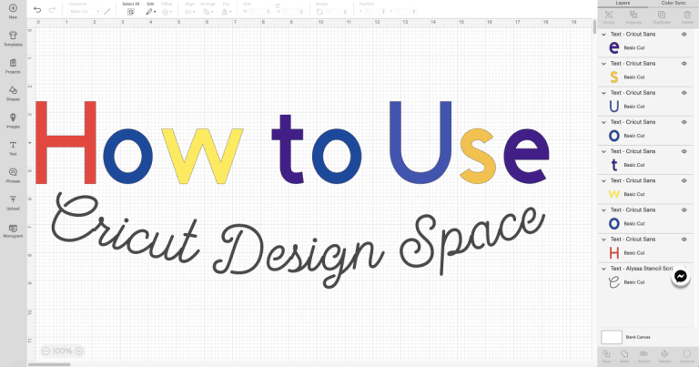 Cricut Space Design 101: The Ultimate Design Space Guide 2024 - Clarks 