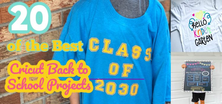 20+ Best Cricut Back To School Ideas